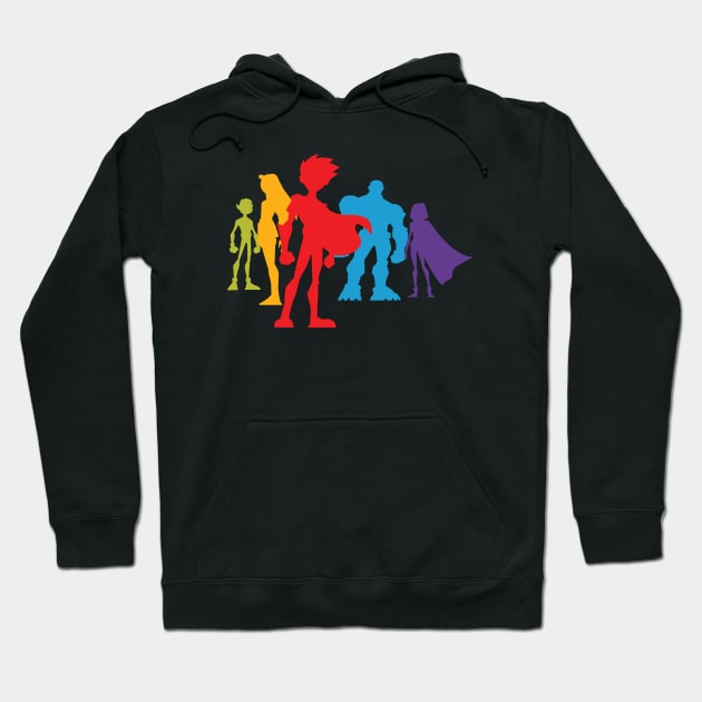 Teen Titans - Cartoon Network Hoodie by Bystanders